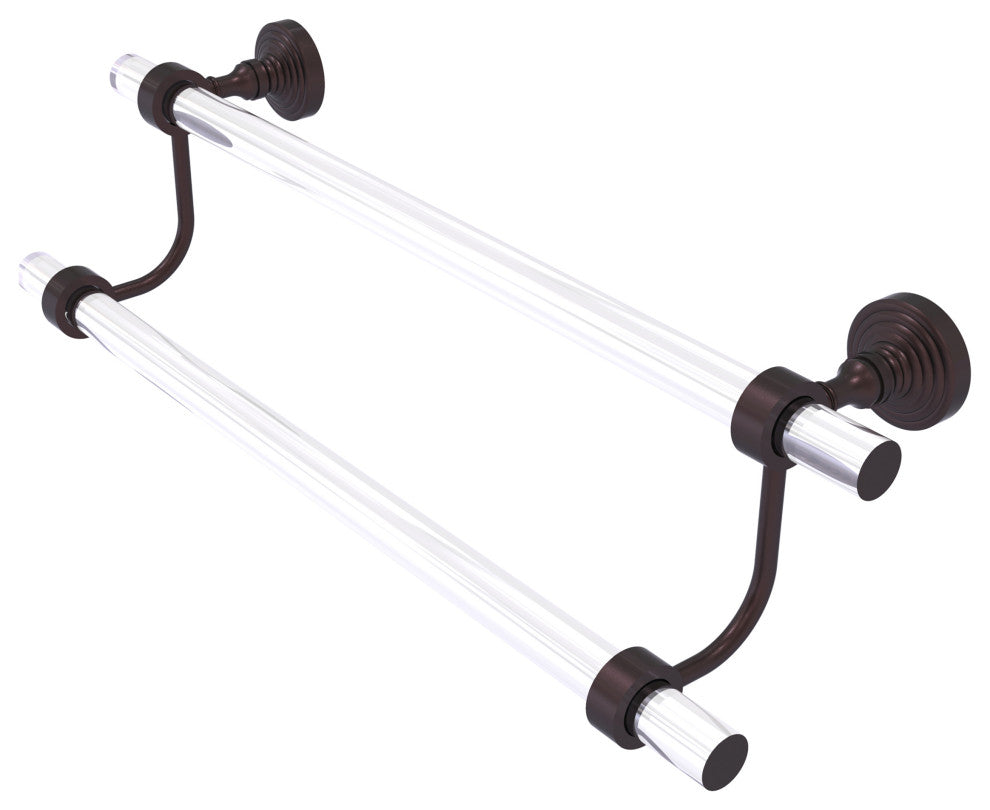 Pacific Grove 24" Double Towel Bar, Antique Bronze