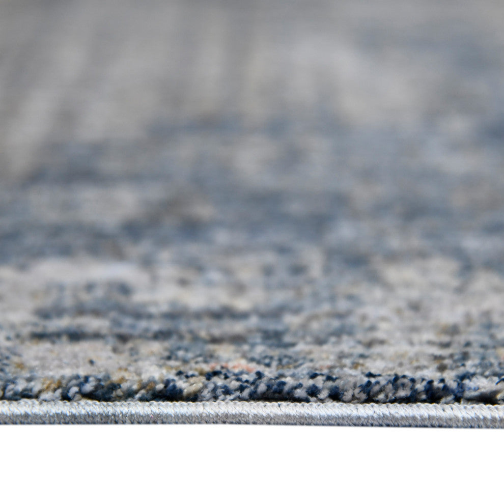 Vermont Bianca Area Rug, Gray, 9'10" x 13'1", Abstract