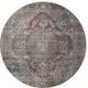 Ahgly Company Indoor Round Traditional Area Rugs, 3' Round