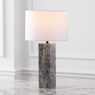Safavieh Couture Poloma Square Marble Table Lamp