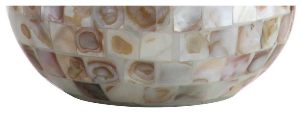 Mona 20.5" Mini Table Lamp, Seashell, Seashell