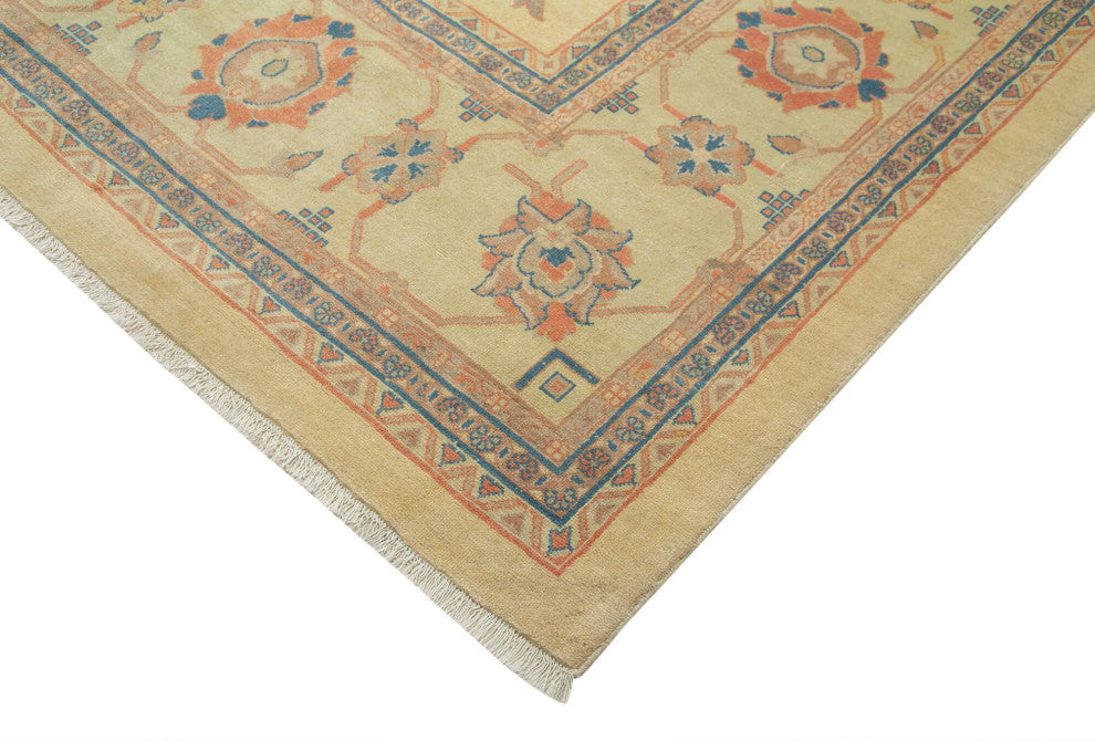 Rug N Carpet - Handmade Oriental 13' 3" x 19' 7" Oversize Oushak Area Rug