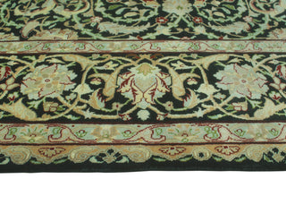 Pak-Persian Fojan Black/Green Rug, 8'0x9'10