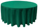 LA Linen Round Polyester Poplin, Teal, 108" Round