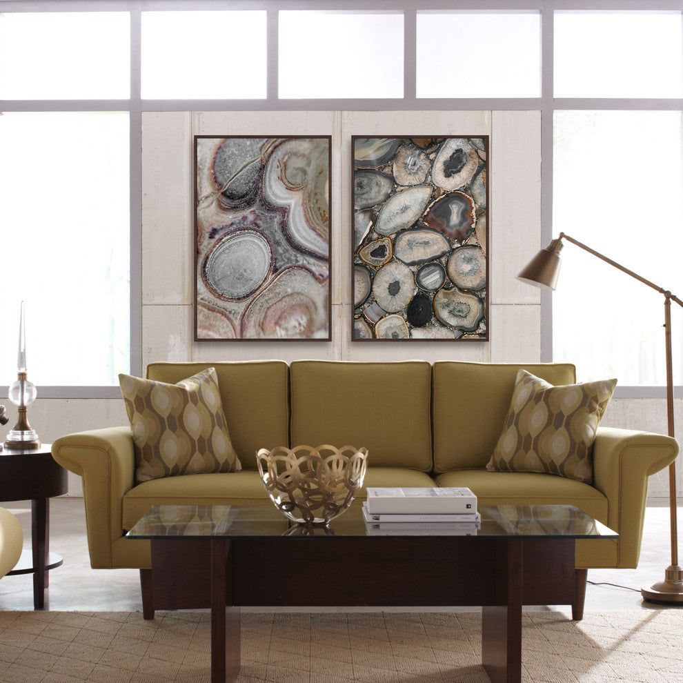 Geode Bunch Diptych, 60x45