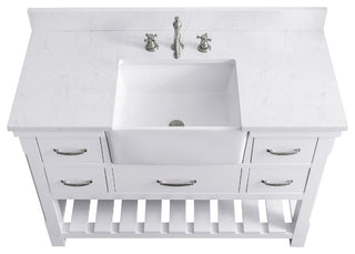 Wesley 48" Bathroom Vanity, White