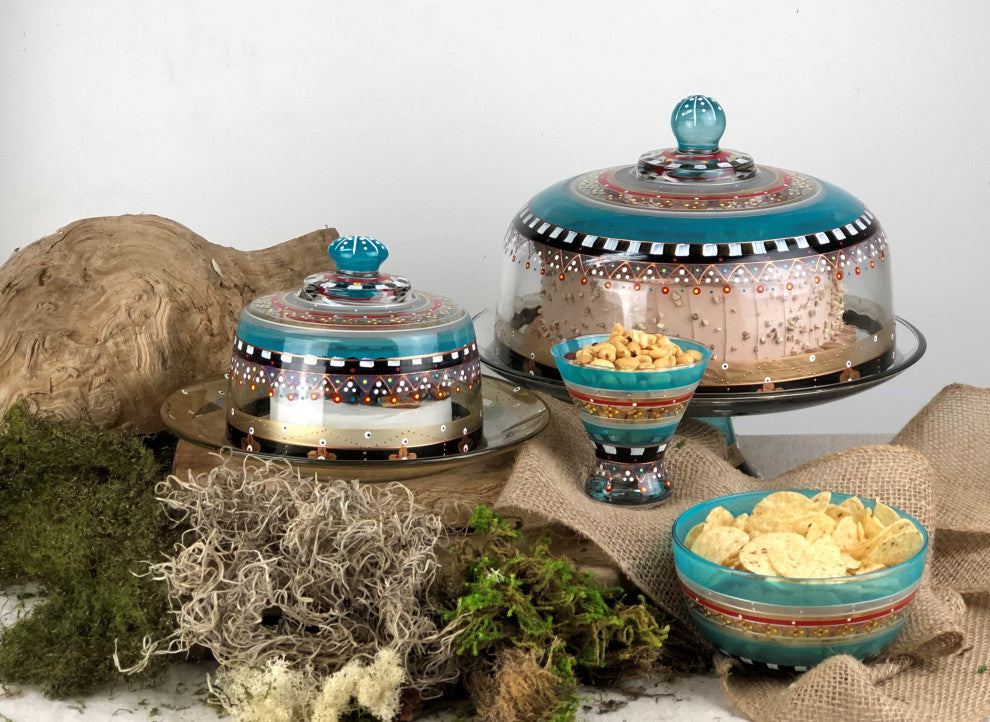 Mosaic Carnival Cake Dome