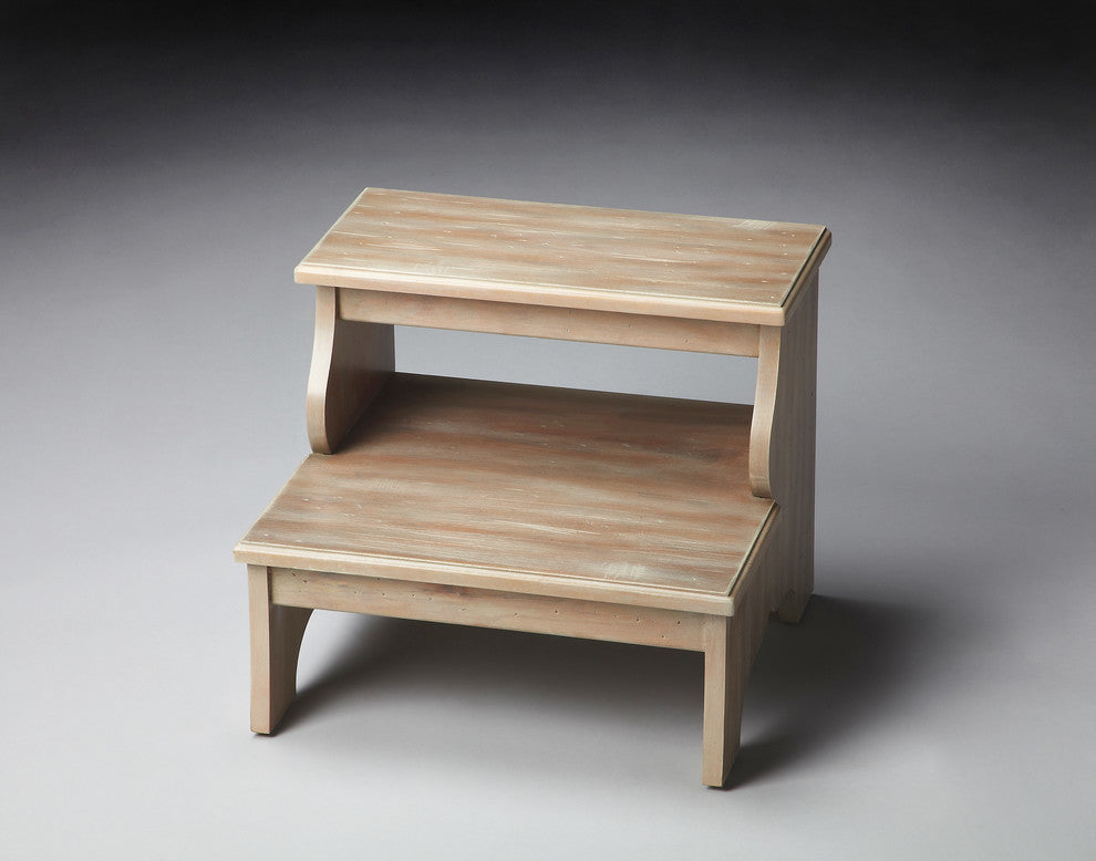 Butler Melrose Praline Step Stool, Gray
