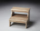 Butler Melrose Praline Step Stool, Gray