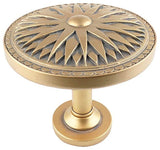 Large Starburst Holdback Medallion, Copper
