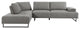 Arden Upholstered Sectional Sofa With Adjustable Back Taupe