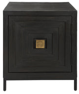 Uttermost Aiken Geometric Cabinet / End Table