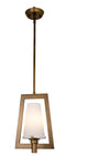 Hyde Park Mini Pendant, Vintage Gold