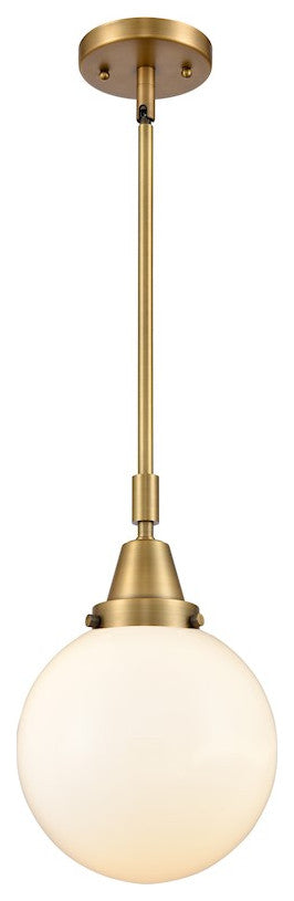 INNOVATIONS LIGHTING 447-1S-BB-G201-8-LED Beacon Mini Pendant