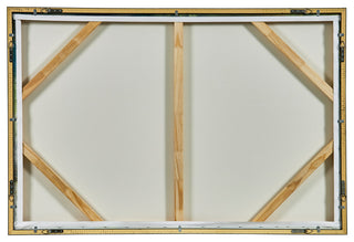 Textured Land Framed Canvas