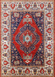 Ahgly Company Indoor Rectangle Mid-Century Modern Area Rugs, 2' x 5'