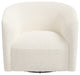 Swivel Chair, Sheepskin Natural