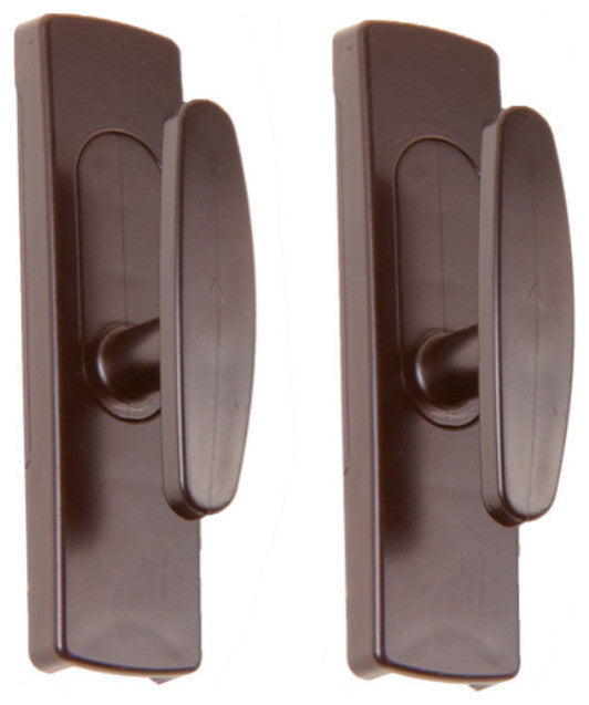 Wall Hooks with Screws, Set of 2, Cocoa