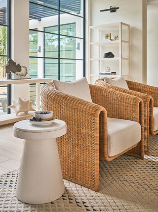 The Coastal Living Weekender Madeira Accent Table