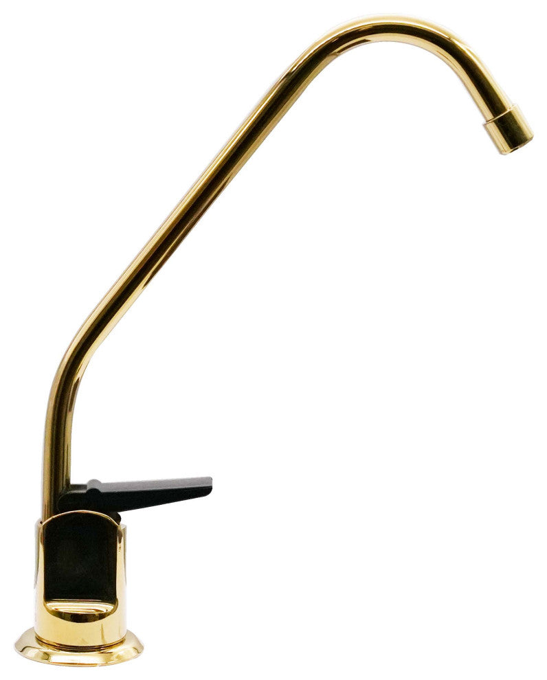 Touch-Flo Style 8" Pure Water Dispenser In Polished Brass, Polished Brass