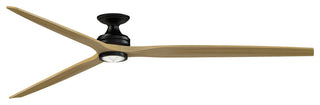 Fanimation Spitfire DC-KIT-96-LK-F Spitfire DC 96" 3 Blade Indoor - Black /