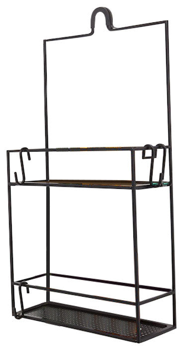 Umbra Cubiko Shower Caddy, Black