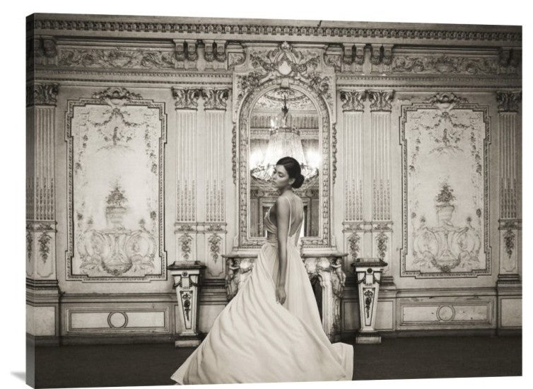"At the Palace" Stretched Canvas Giclee by Haute Photo Collection, 32x24"