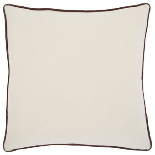 Safavieh Alaia Pillow, Ivory/Brown