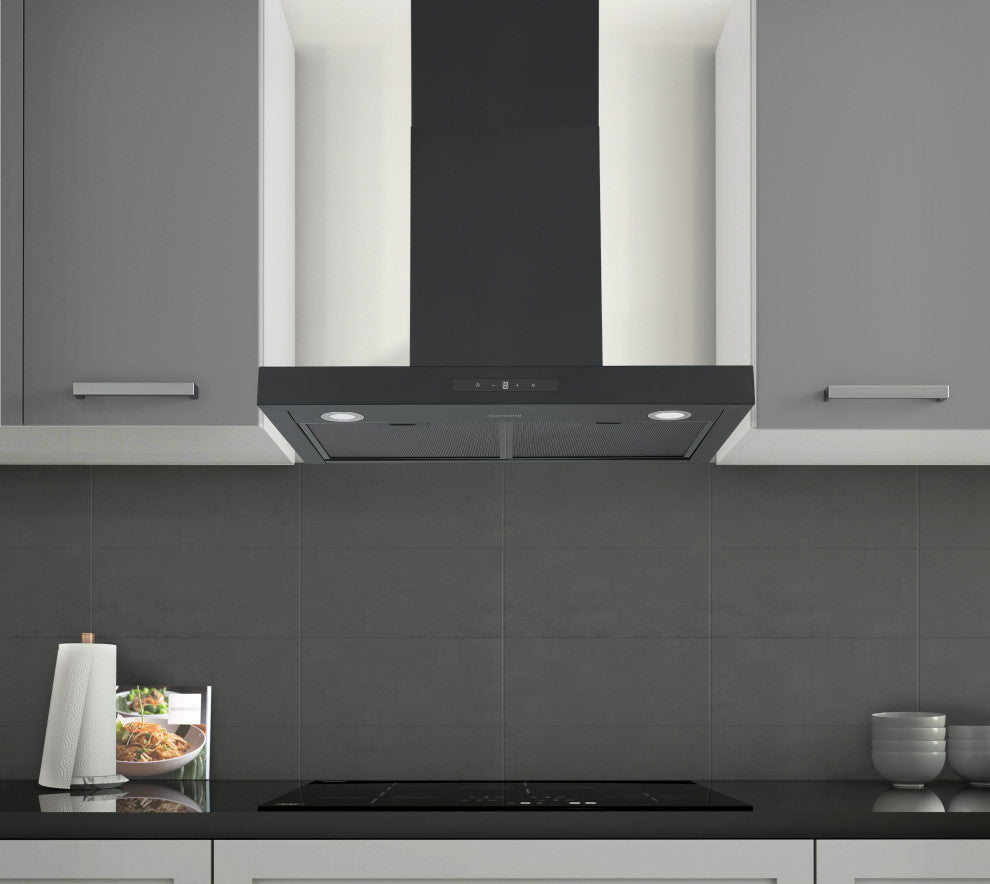 30" Convertible Wall Mount Rectangular Range Hood