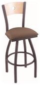 Holland Bar Stool, 830 Voltaire 30 Bar Stool, Pewter Finish