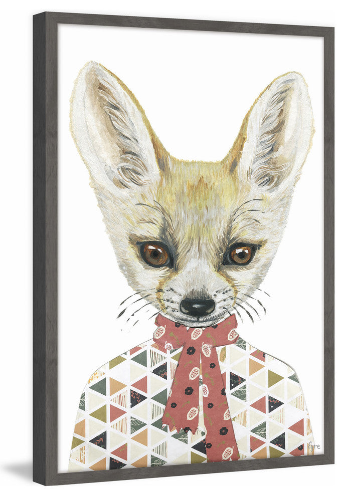 "Preppy" Framed Painting Print, 20"x30"
