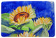 Betsy Drake Rising Sunflower Door Mat 30x50