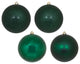 Vickerman N592074DA Midnight Green 4-Finish Ball Ornament Assortment 4 Per Bag