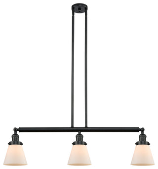 Innovations Lighting 213-Bk-S-G61 3 Light Island Light