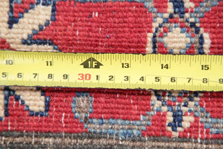 Handmade Traditional Kazak Pakistani Oriental Area Rug, Beige, 5'11"X3'11"