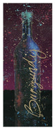 "Wine Splash Dark V" Digital Paper Print by Wellington Studio, 22"x52"
