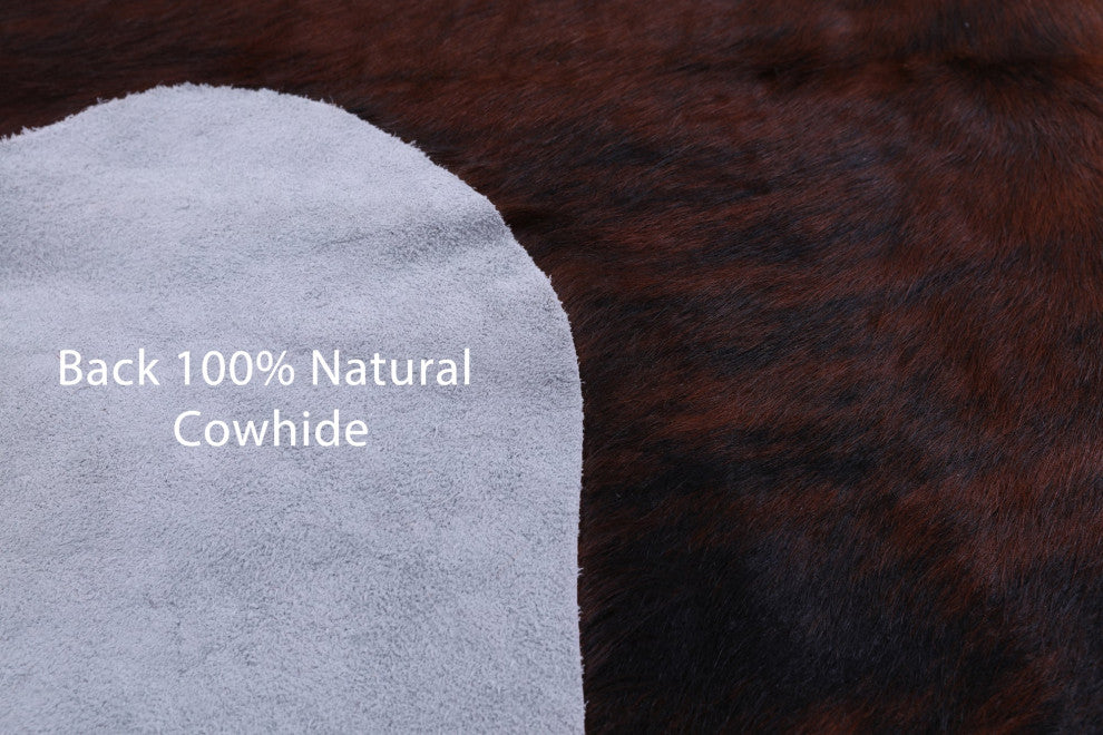 Natural Cowhide Rug 6' 9" X 5' 9" C1810