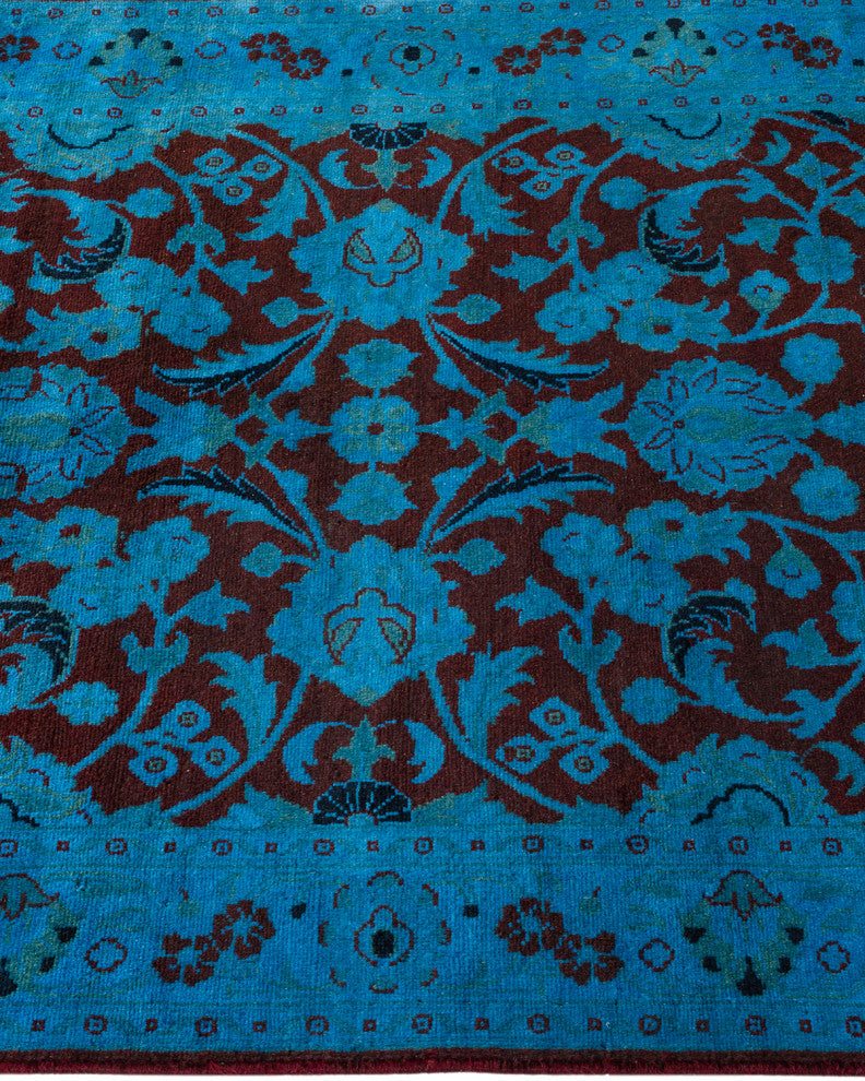 Fine Vibrance, One-of-a-Kind Hand-Knotted Runner Rug Beige, 2' 7" x 10' 3"