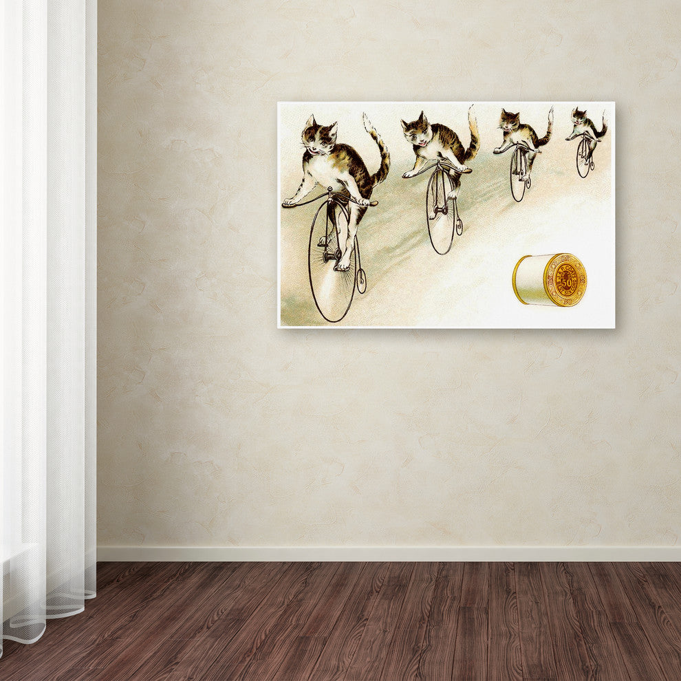 Vintage Lavoie 'Ads 113' Canvas Art, 30x47