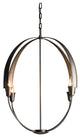 Cirque Large Chandelier, Dark Smoke Finish
