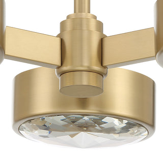 Orson 3-Light Modern Gold Ceiling Mount