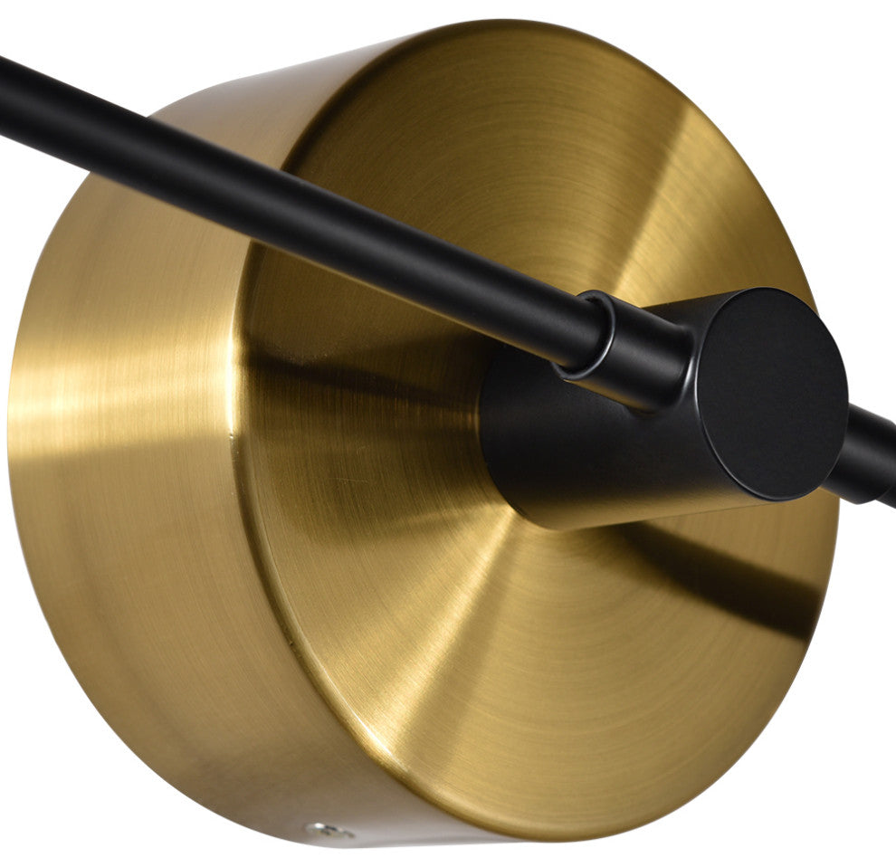 Torino 39" ETL Certified Integrated LED Wall Sconce, Antique Brass
