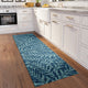 Indoor/Outdoor Sedona SN5 Denim Machine Washable 2'3" x 7'6" Runner Rug