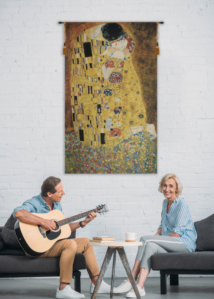 The Kiss Flanders Belgian Wall Tapestry