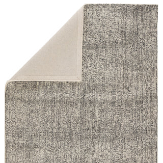 Jaipur Living Oland Handmade Solid Cream/Black Area Rug, 8'x10'