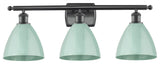 Innovations 516-3W-BK-MBD-75-SF 3 Light Bath Vanity Light, Matte Black