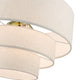 Livex Lighting Gladstone 4-Light Antique Brass Pendant Chandelier