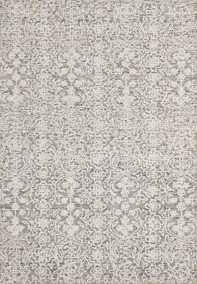 Dynamic Rugs Vigo Wool, Poly Cotton & Nylon Poly Micro Handmade Area Rug 8X10