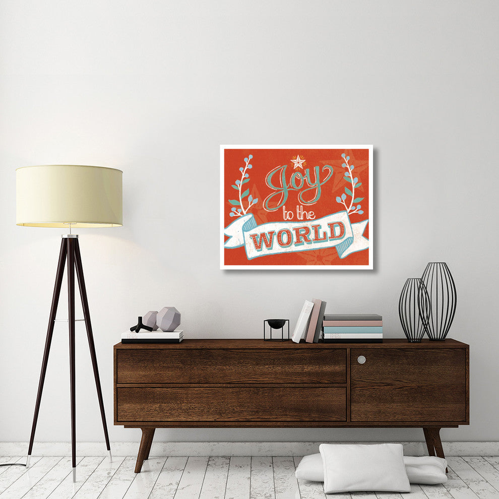 "Joy to the World" Digital Paper Print by Mary Urban, 37"x30"