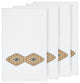 Gianna 4 Piece Embellished Bath Towel Set